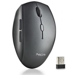 NGS RATON INALAMBRICO CON TECLAS SILENCIOSAS NEGRO