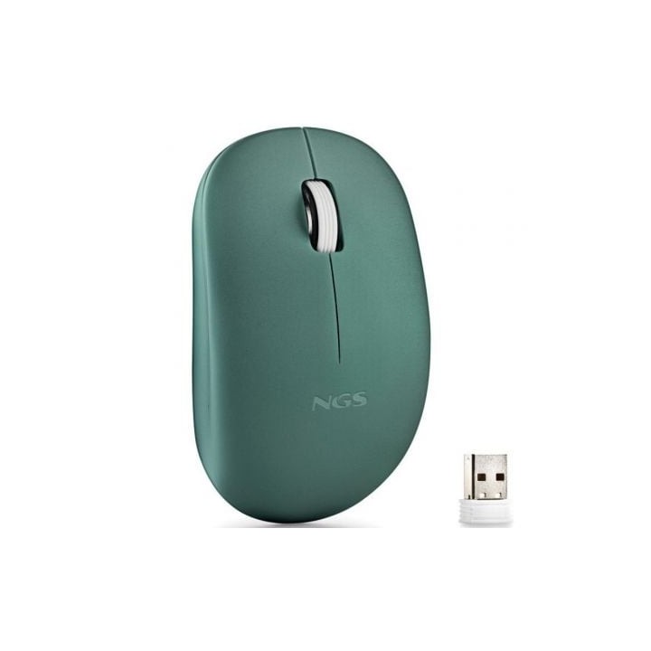 NGS Raton Fogpro Inalambrico Verde
