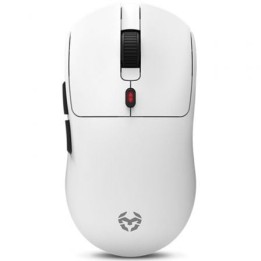 KROM KLEVER Raton gaming superligero wireless Blco
