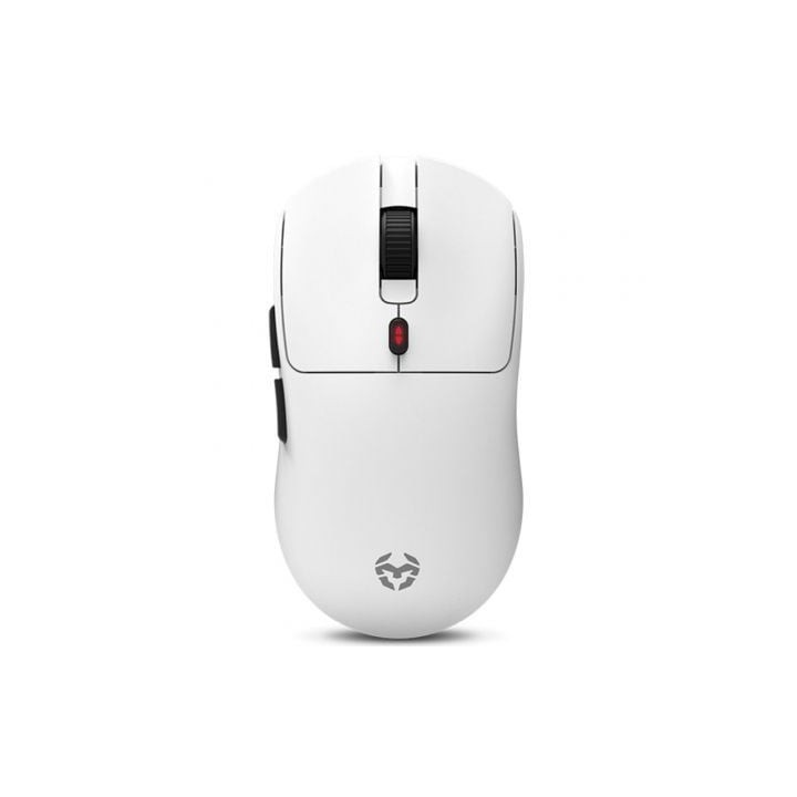 KROM KLEVER Raton gaming superligero wireless Blco