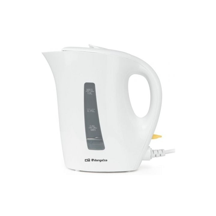 Hervidor de Agua Orbegozo KT 4150/ 1200W/ Capacidad 1L