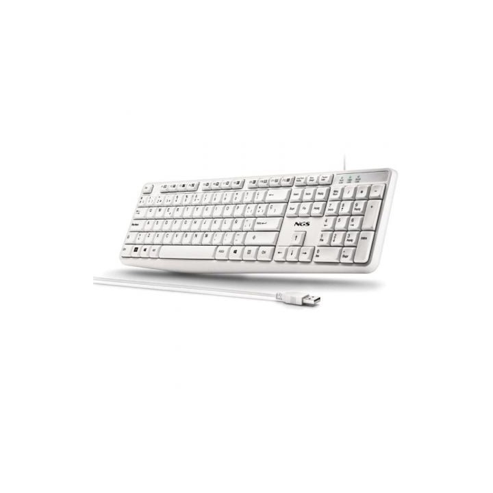 NGS Teclado USB-A 12 Teclas Multi Cable 1.5M