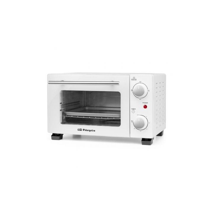 Horno de Sobremesa Orbegozo HO 975/ 800W/ Capacidad 10L/ Blanco
