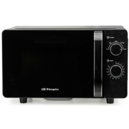 Microondas Orbegozo MI 2061 CE/ 700W/ Capacidad 20L/ Negro