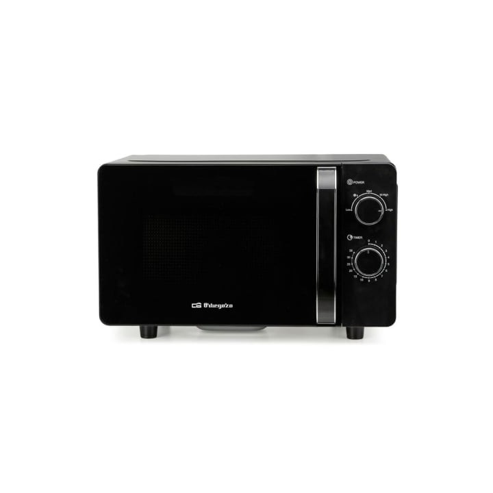 Microondas Orbegozo MI 2061 CE/ 700W/ Capacidad 20L/ Negro