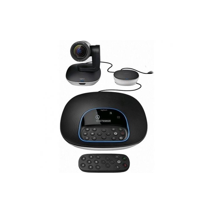 Logitech Equipo videoconf Full HD 4Mic+altavoz