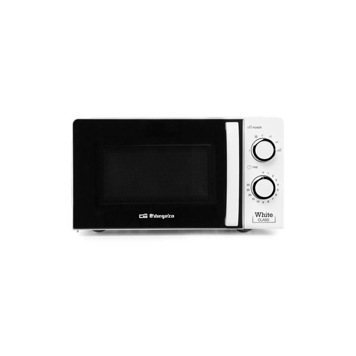 Microondas Orbegozo MI 2115/ 700W/ Capacidad 20L/ Blanco