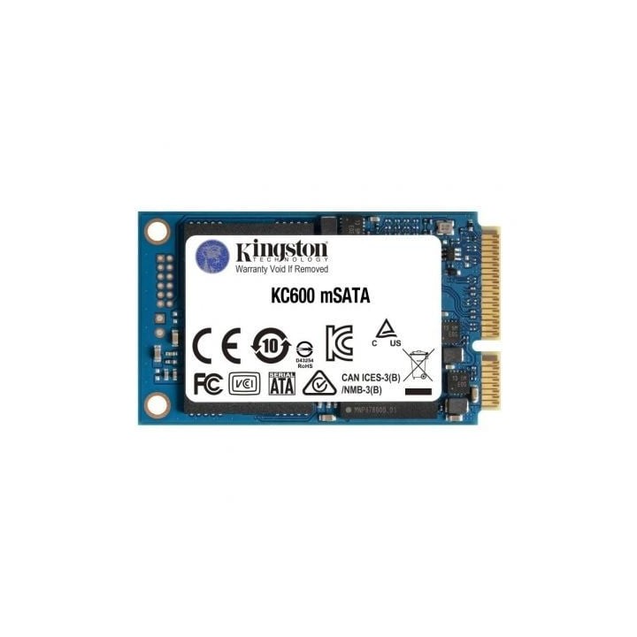 Kingston SKC600MS/256G SSD 256GB TLC 3D mSATA