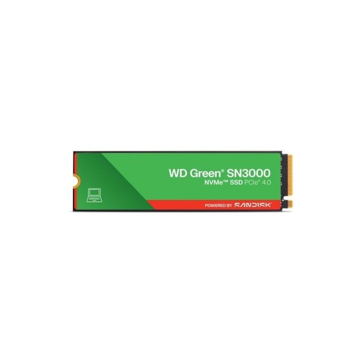 WD Green SN3000 SSD 2TB PCIe Gen4 NVMe