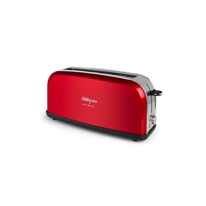 Tostador Vintage Orbegozo TOV 6200/ 850W/ Rojo