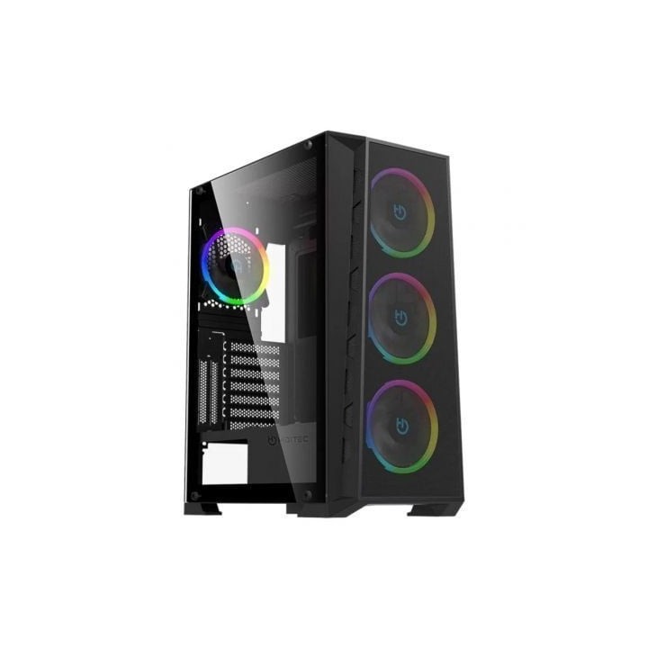 Caja Gaming Semitorre Hiditec MH12 METAL MESH