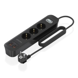Aisens Regleta 3 tomas interruptor PD 2xUSBC 2xUSB