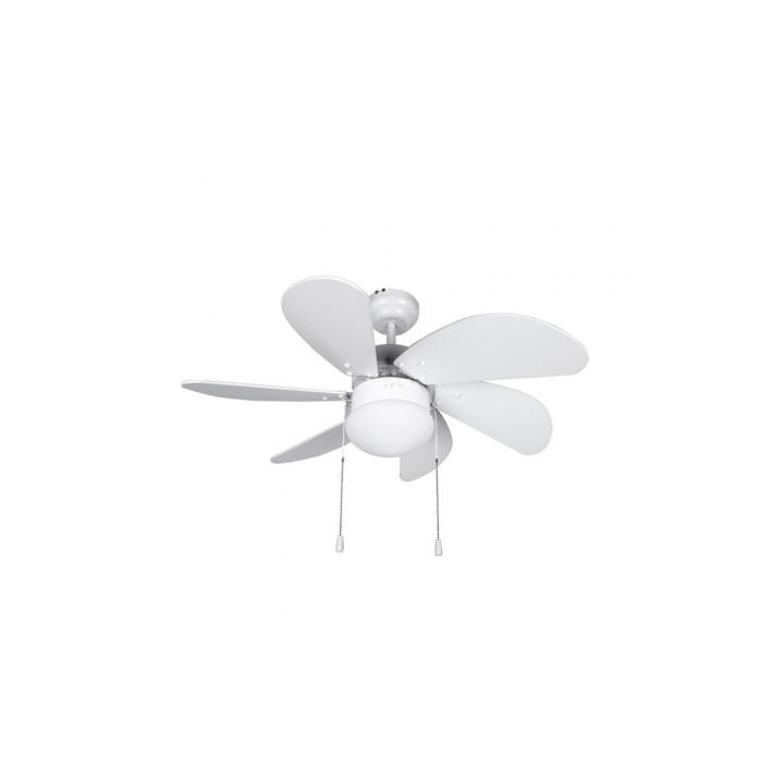 Ventilador de Techo Orbegozo CP 15076 B/ 50W/ 6 Aspas 80cm/ 3 velocidades