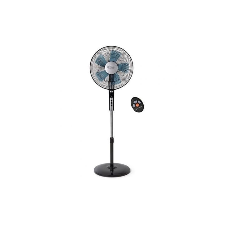Ventilador de Pie Orbegozo SF 0640/ 65W/ 5 Aspas 40cm/ 2 velocidades