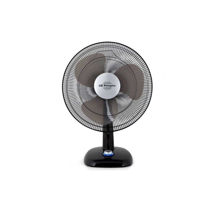 Ventilador de Sobremesa Orbegozo TF 0124/ 25W/ 3 Aspas 20cm/ 2 velocidades