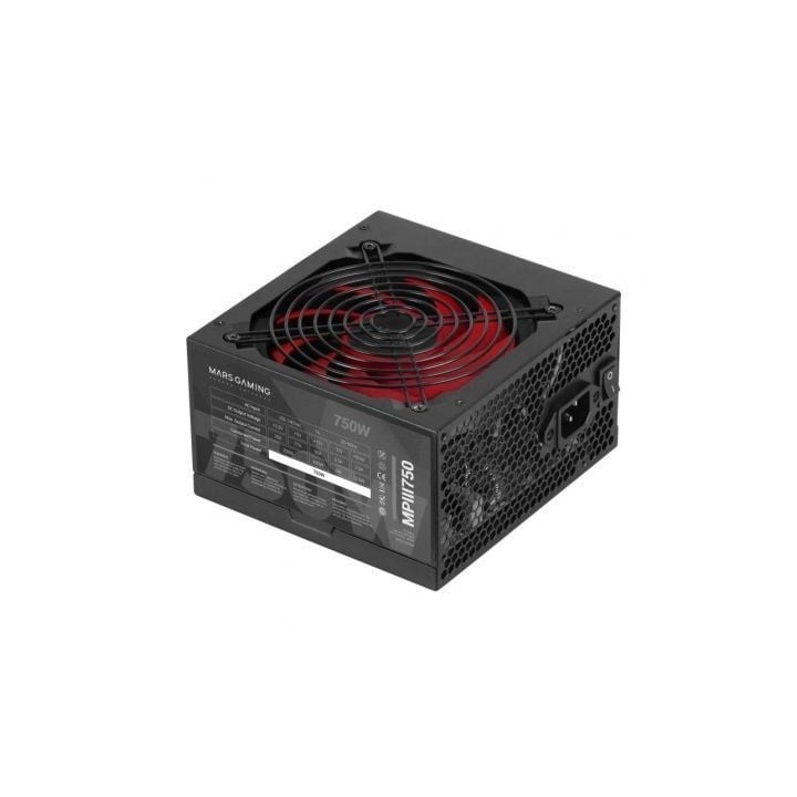 Fuente de Alimentación Mars Gaming MPIII750/ 750W/ Ventilador 12cm