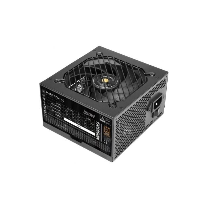 Fuente de Alimentación Mars Gaming MPB850SI/ 850W/ Ventilador 12cm/ 80 Plus Bronze