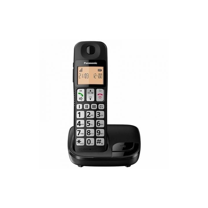 Teléfono Inalámbrico Panasonic KX-TGE310SP/ Negro