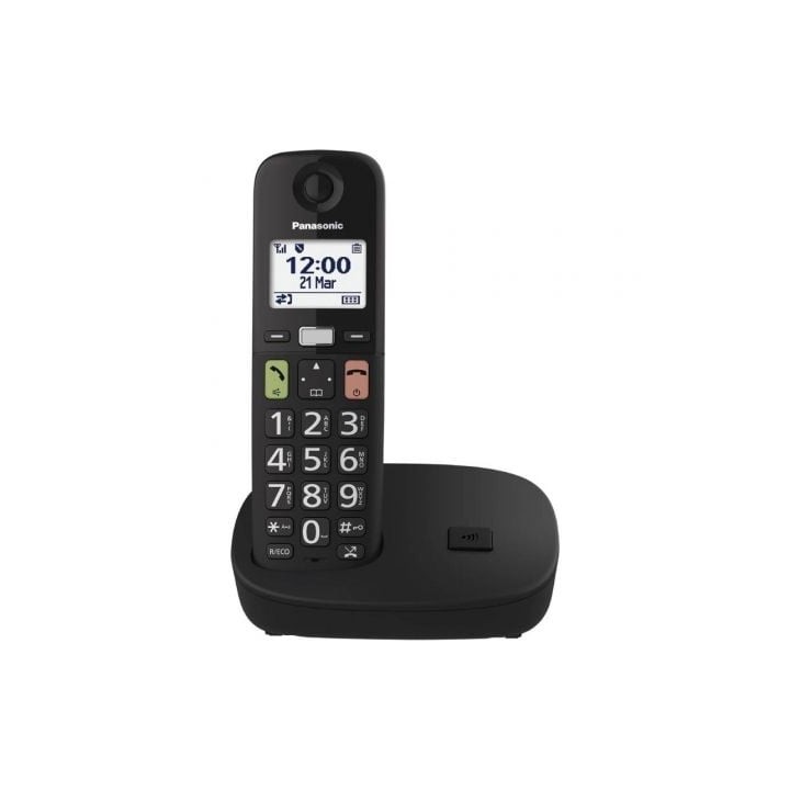 Teléfono Inalámbrico Panasonic KX-TGU110/ Negro