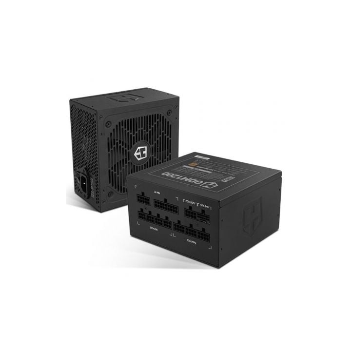 Fuente de Alimentación Nox Hummer GDM/ 1200W/ Ventilador 12cm/ ATX 3.1/ PCIe 5.1/ 80 Plus Gold