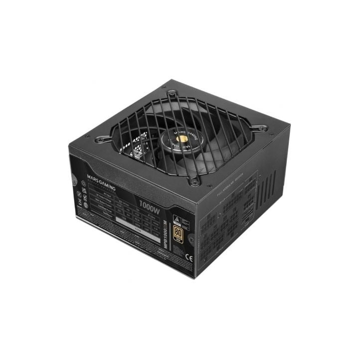 MARS GAMING Fuente Alimen.1000W Atx3.1 FullMod Psu