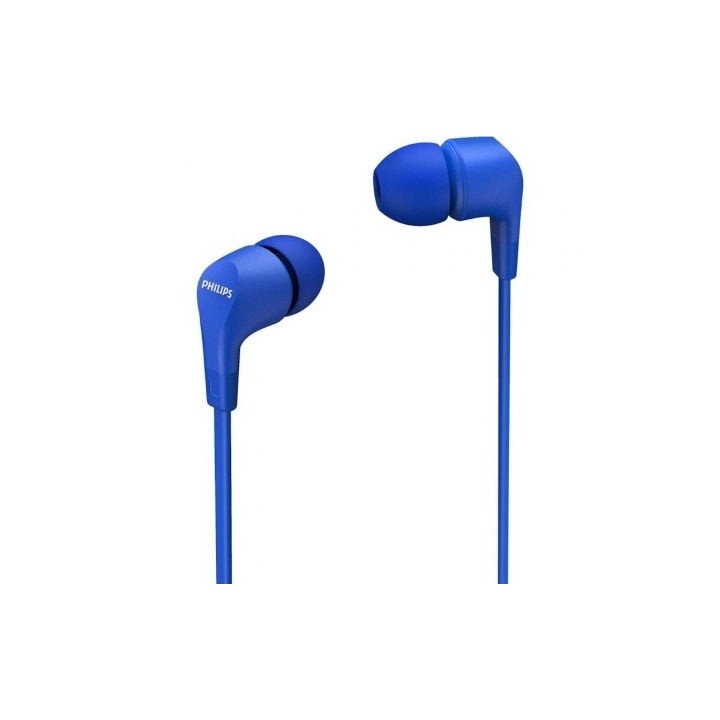 Auriculares Intrauditivos Philips TAE1105BL/ con Micrófono/ Jack 3.5/ Azules