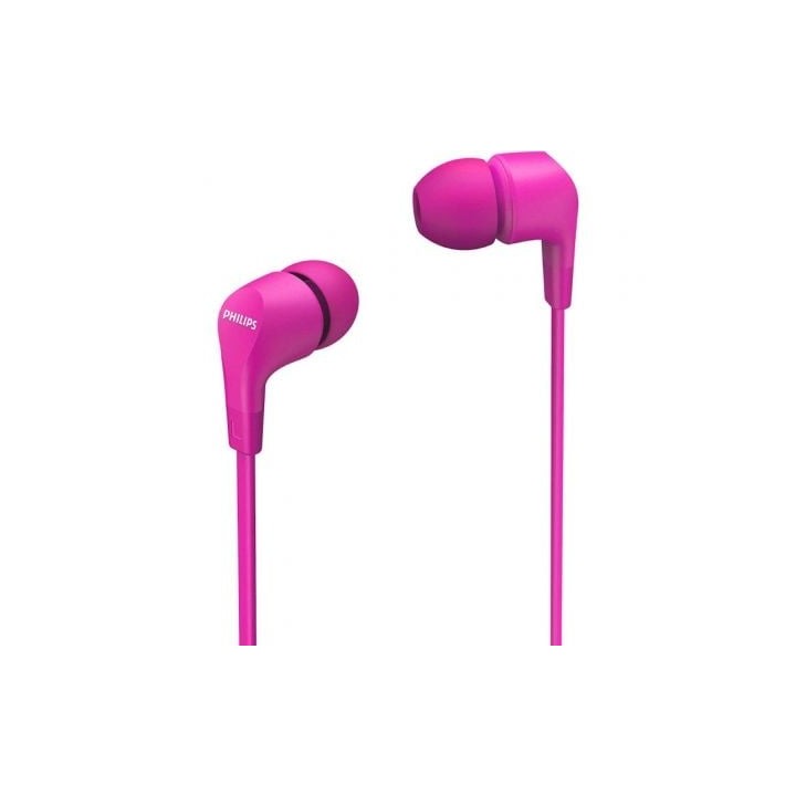 Auriculares Intrauditivos Philips TAE1105PK/ con Micrófono/ Jack 3.5/ Rosas