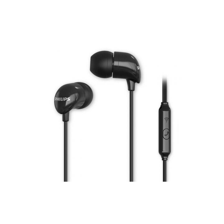 Auriculares Intrauditivos Philips TAE1126BK/ con Micrófono/ Jack 3.5/ Negros