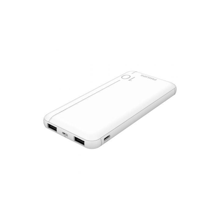 Powerbank 10000mAh Philips DLP1810NW/62/ Blanca