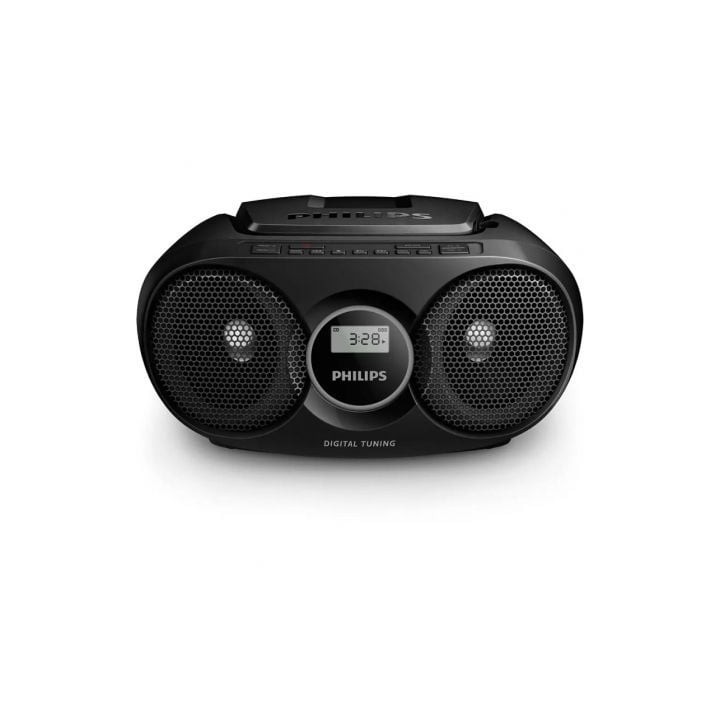 Radio CD Philips AZ215B/12/ 3W/ Negra