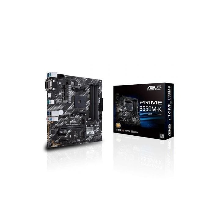 Placa Base Asus Prime B550M-K Socket AM4/ DDR4/ PCIe 4.0/ Micro ATX