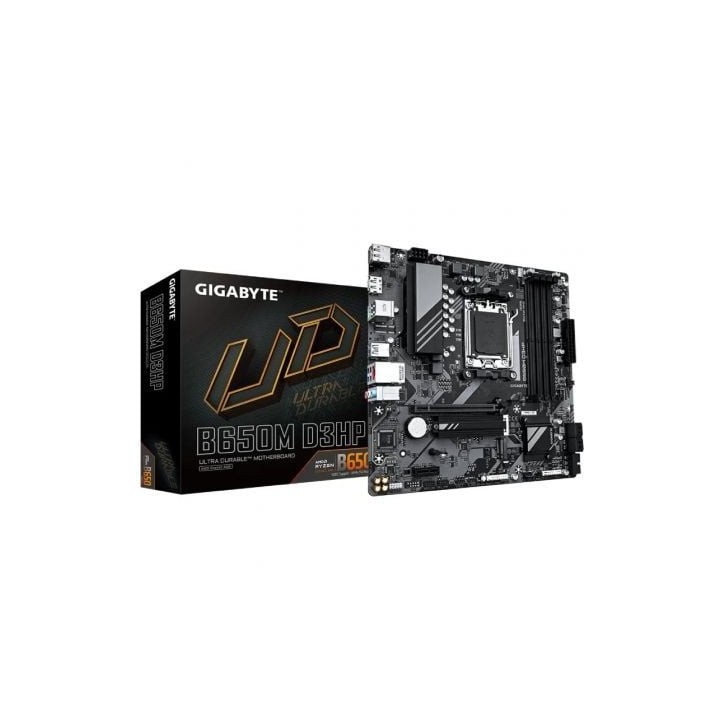 Placa Base Gigabyte B650M D3HP Socket AM5/ DDR5/ PCIe 4.0/ Micro ATX