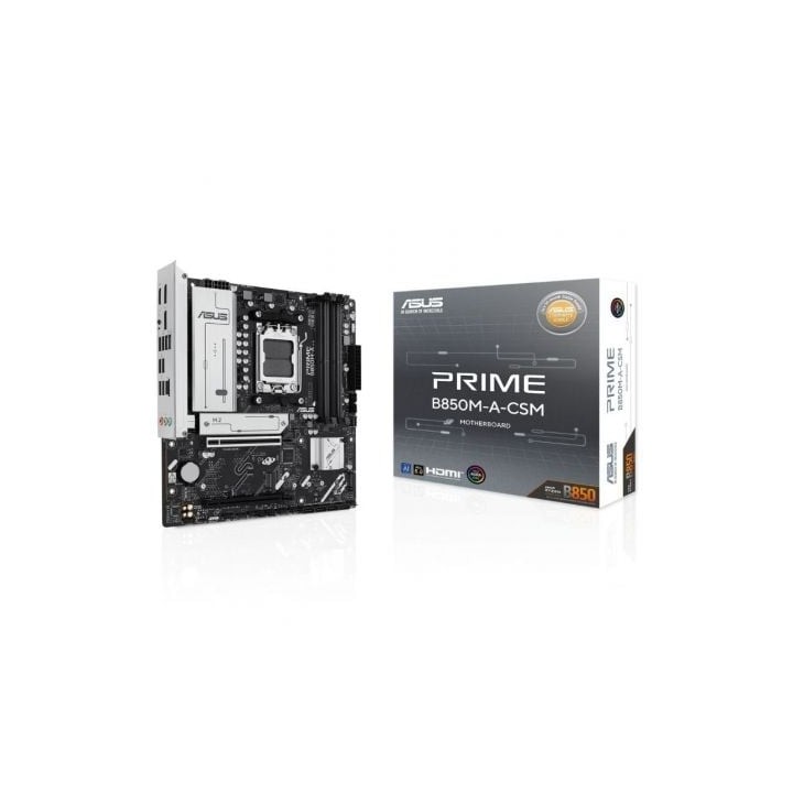 Placa Base Asus Prime B850M-A-CSM Socket AM5/ DDR5/ PCIe 5.0/ Micro ATX