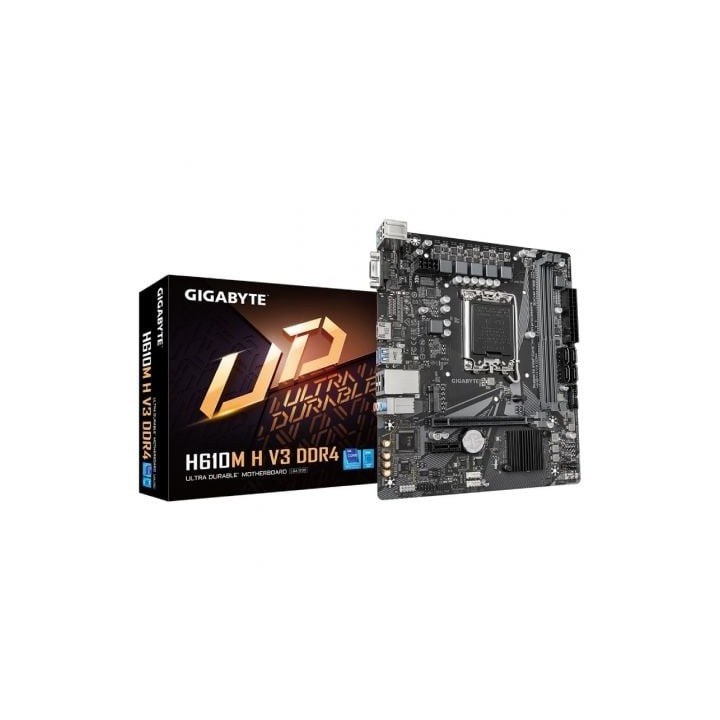 Gigabyte Placa Base H610M H V3 DDR4 mATX 1700