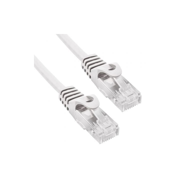 Cable de Red RJ45 UTP Phasak PHK 1510 Cat.6/ 10m/ Gris