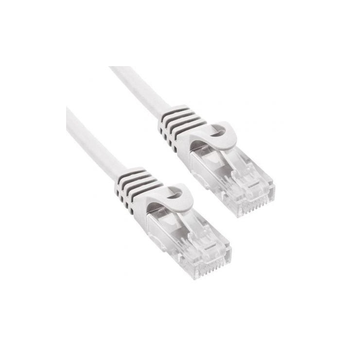 Cable de Red RJ45 UTP Phasak PHK 1520 Cat.6/ 20m/ Gris