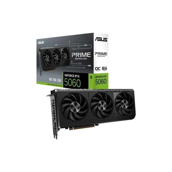 ASUS VGA NVIDIA PRIME RTX 5060 O8G 8GB DDR7