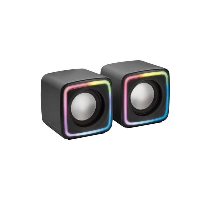 Altavoces Mars Gaming MSCUBE/ 8W/ 2.0/ Negros