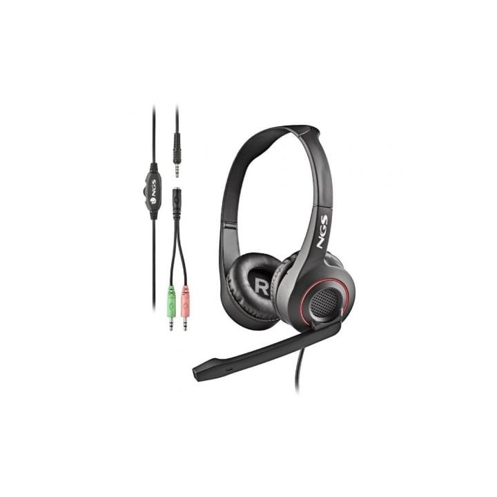 NGS AURICULAR CON MICROFONO AJUST JACK MSX10PRO