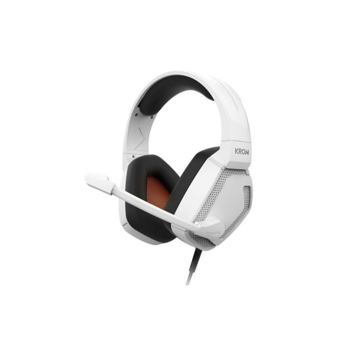 Auriculares Gaming con Micrófono Krom Kopa Pro/ Jack 3.5/ Blancos