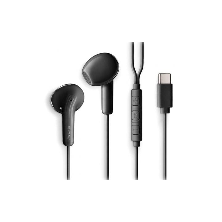 NGS Auricular Intraural Negro Micro USB-C