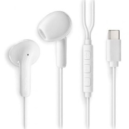 NGS Auricular Intraural Blanco Micro USB-C
