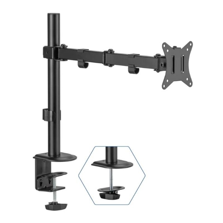 iggual SPM01 Soporte pinza mesa 1 monitor 17"-32"