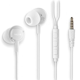 NGS Auricular CROSSDRIFT Blanco cable JACK 3.5 Mm