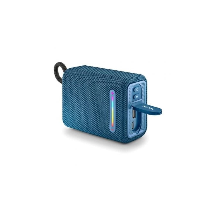 NGS Altavoz Rollerfuria1 BT RGB IPX6 Azul 15W