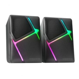 Mars Gaming Altavoces MS-H RGB Negro