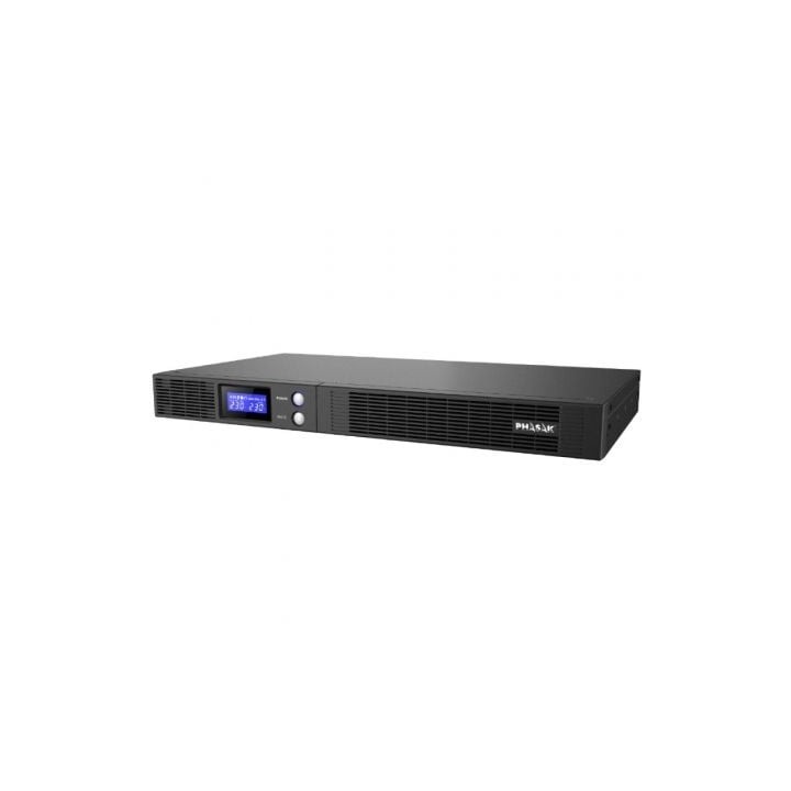 SAI Línea Interactiva Phasak Protekt Slim Rack/ 750VA-450W/ 4 Salidas/ Formato Rack