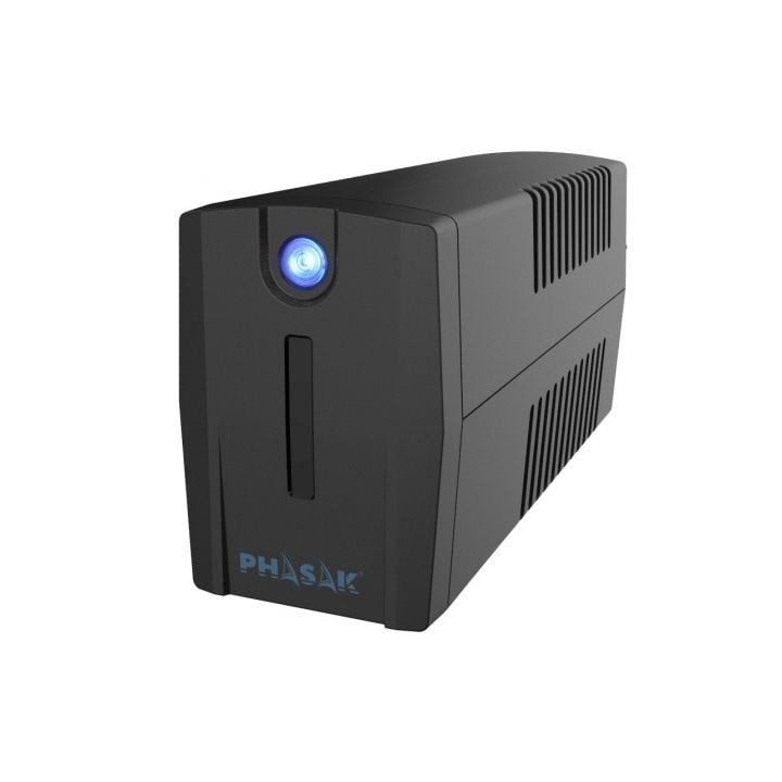 SAI Línea Interactiva Phasak Ottima 660 VA Interactive/ 660VA-360W/ 2 Salidas/ Formato Torre
