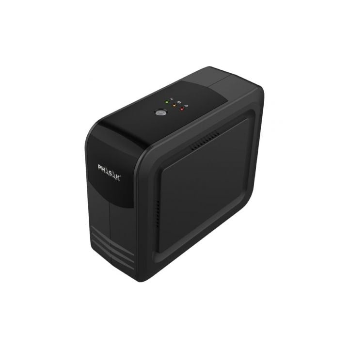 SAI Línea Interactiva Phasak Smart Lite 750 VA/ 750VA-450W/ 3 Salidas/ Formato Torre