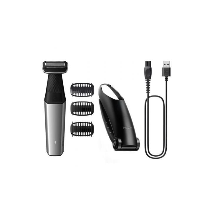 Afeitadora Philips Bodygroom Series 5000 BG5021/ con Batería/ 4 Accesorios